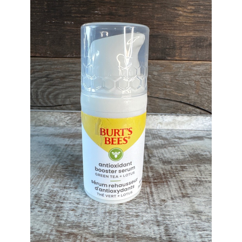 Burts Bees Antioxidant Booster Serum | Green Tea + Lotus | 1 oz | MSRP $20